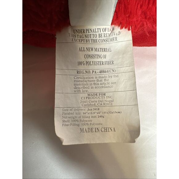 DISNEY Plush Red Minnie Mouse Pillow Pet 14” Stuffed Animal Toy 2018 - Picture 8 of 14